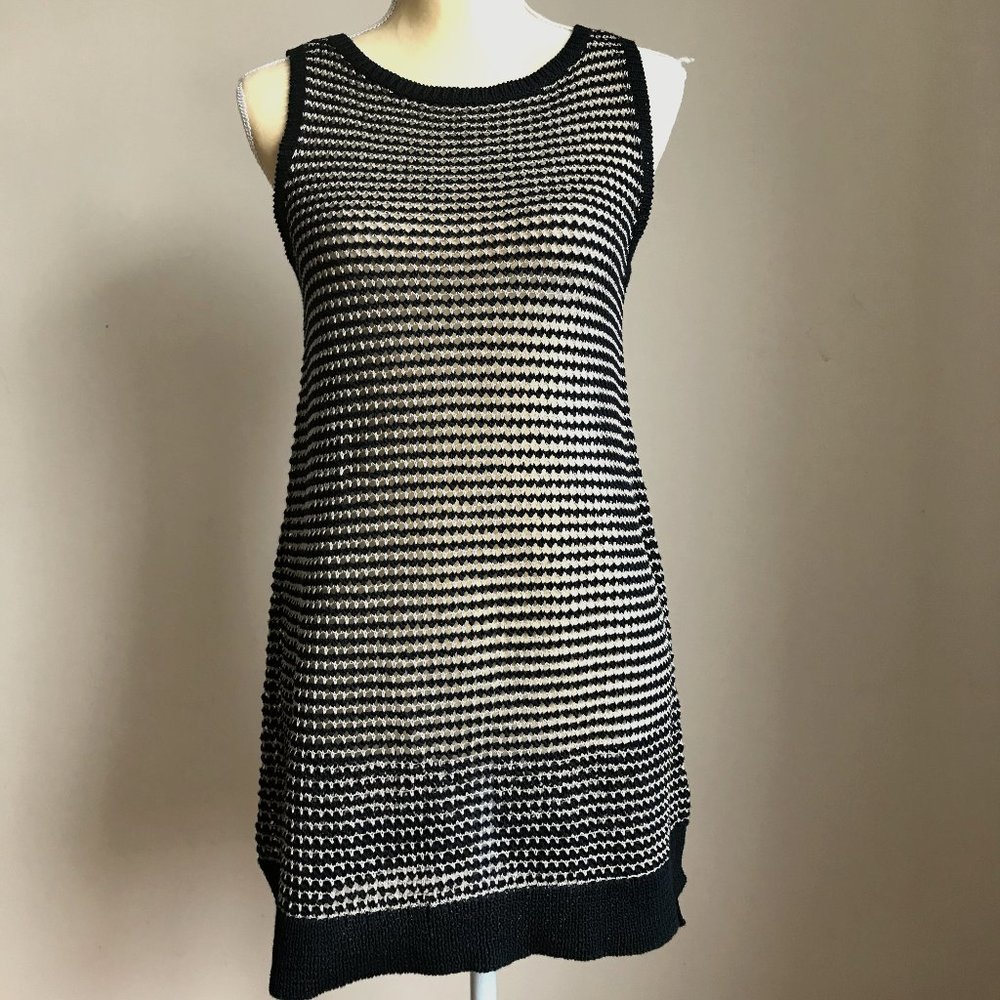 Eileen Fisher Crisp Organic Cotton Bateau Tank XS - Picture 3 of 6